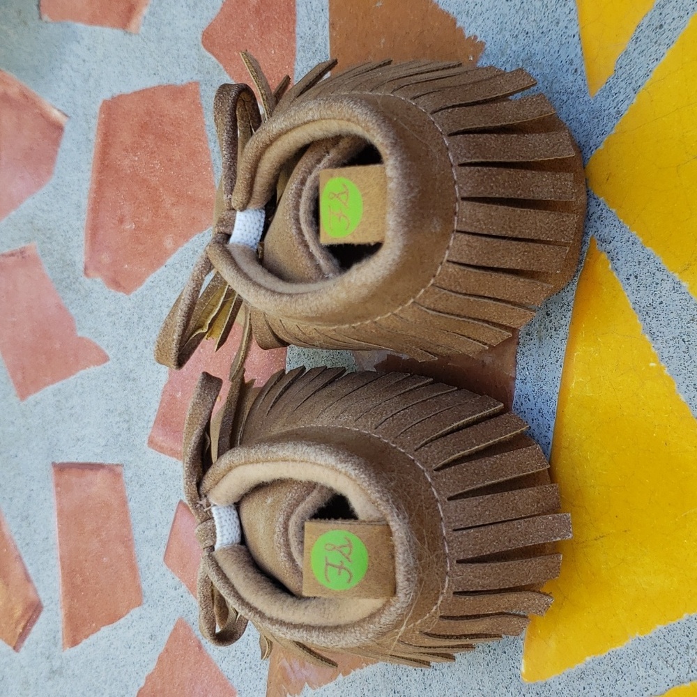 First Steps Moccasins - Picture 3 of 6